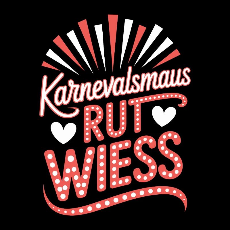 Karnevalsmaus Rut Wiess Köln Kölner Karneval Maus
