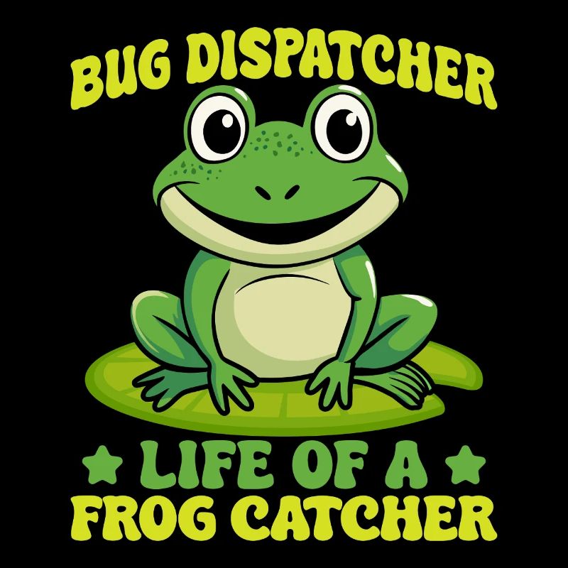 Chasse-grenouilles, répartiteur de micro-insectes, la vie d’une grenouille attrape-chasse-chasse