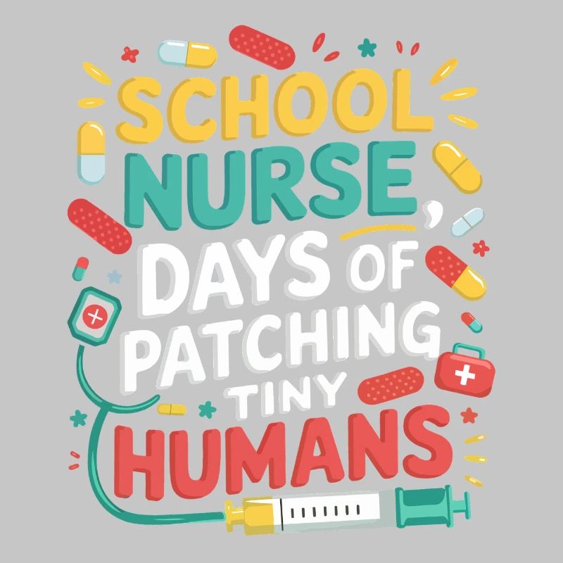 Schulkrankenschwester Patchwork Minis