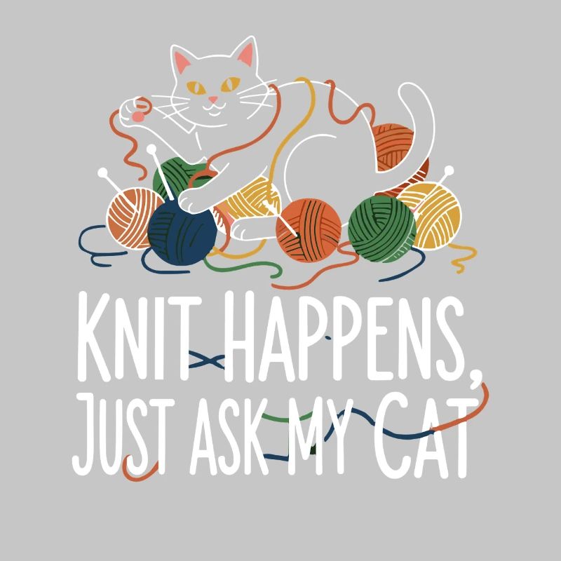 Knit Happens – Ask My Cat