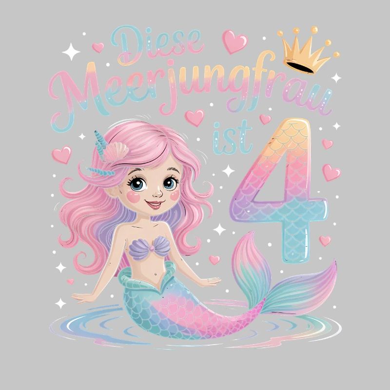 Cette sirène a 4 ans de filles