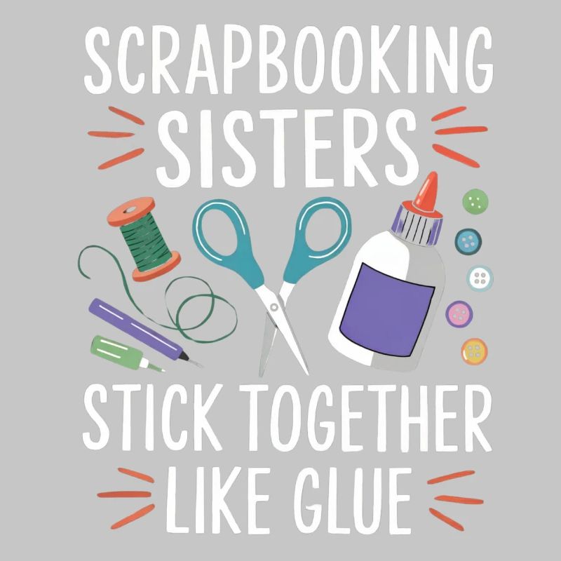 Sœurs du scrapbooking : Colle comme la colle