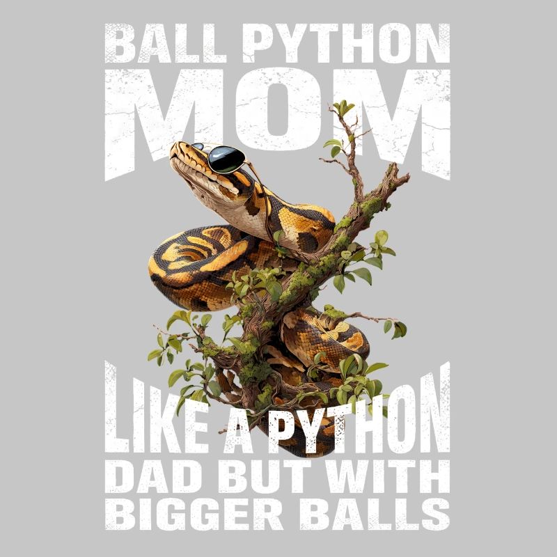 Königspython Mom Mama Schlangen Terrarium Python