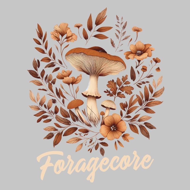 Esthétique des objets de collection | Automne de la forêt de champignons