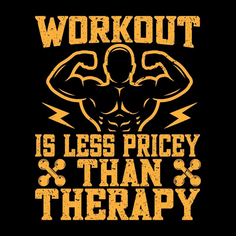 Fitness Motivation Bodybuilder Cheaper Than Therap