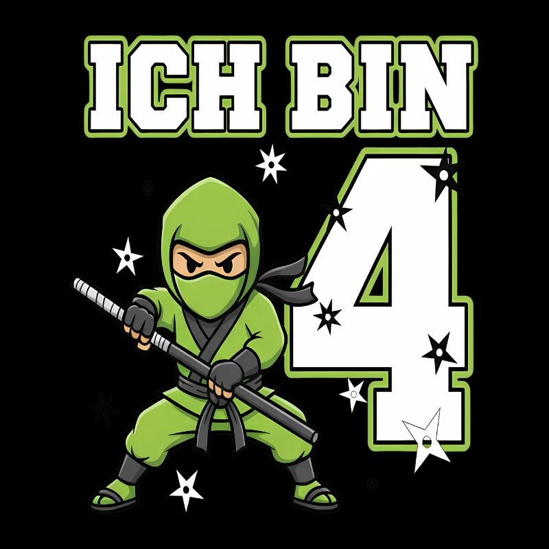 Je suis 4 Ninja, 4e anniversaire en Karaté vert