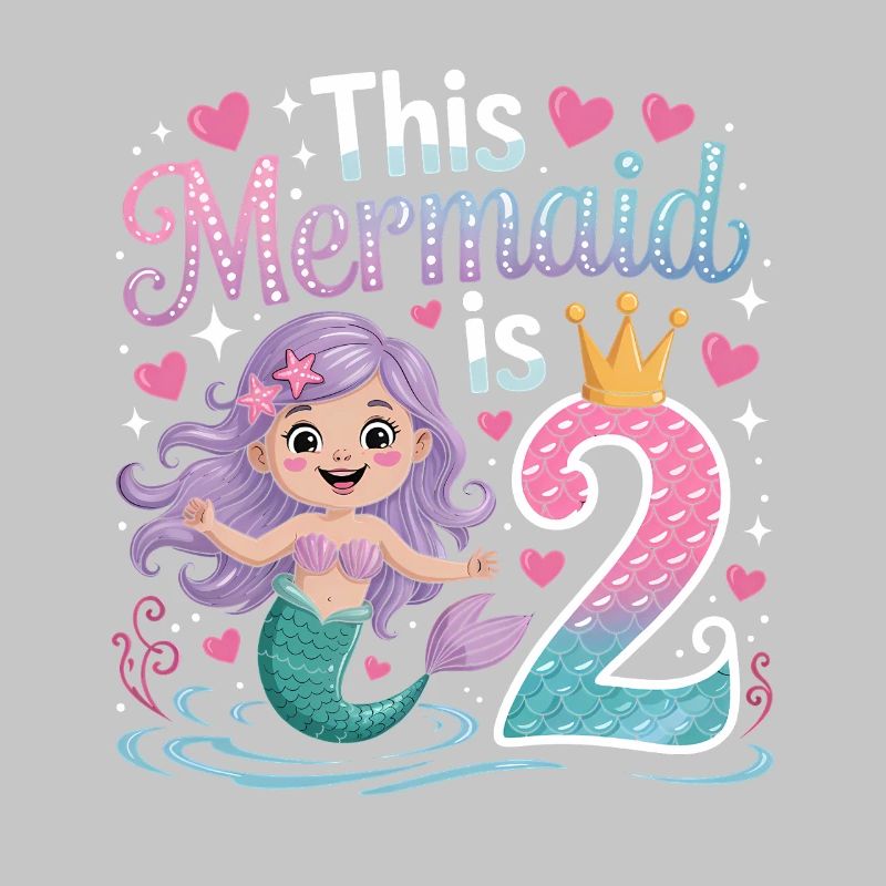 Sirène 2e anniversaire 2 ans