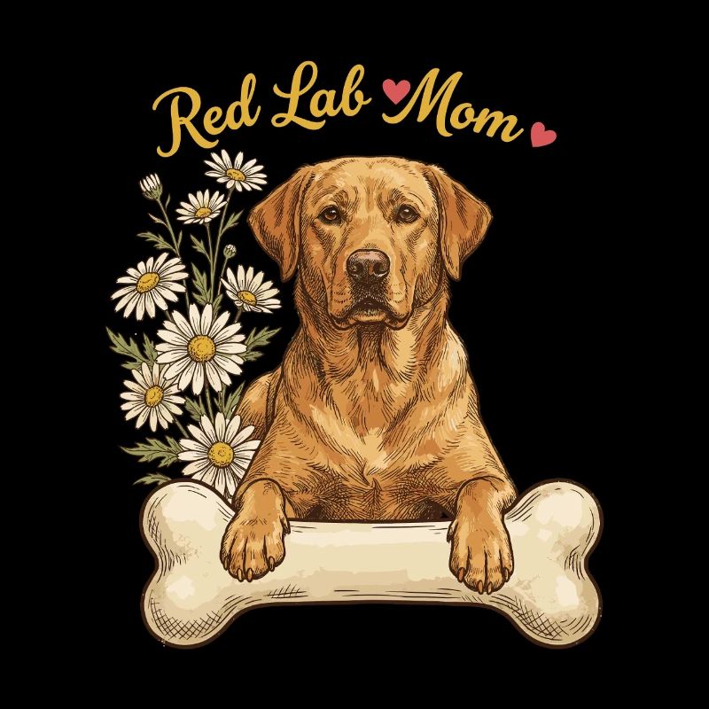Labrador Geschenk Personalisiert Name Hundemama
