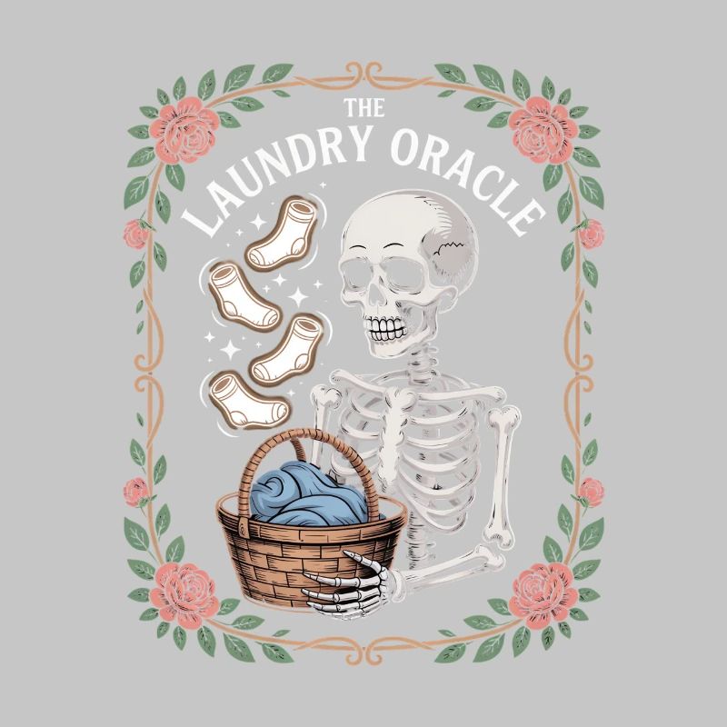 The Laundry Oracle Skeleton Laundry Humor