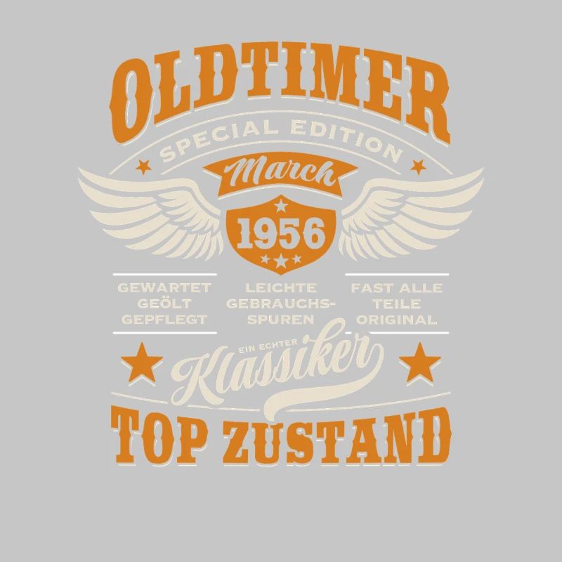 Oldtimer March 1956 - Geburtstag - Geschenk
