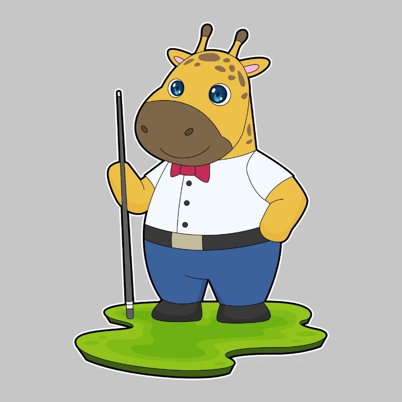 Giraffe Billiard Queue Sport