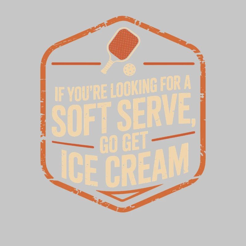 Pickleball Spieler Looking For Soft Serve Dinking