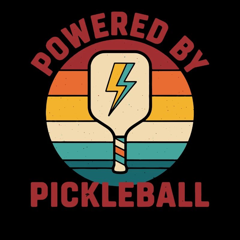 Pickleball Funny Player Powered By Pickleball