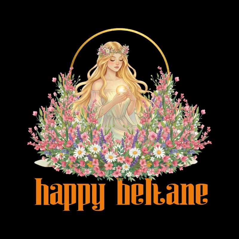 Joyeuses bénédictions de Beltane Célébrations du 1er mai Pagans