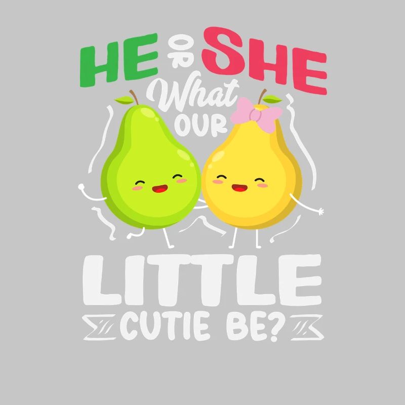 Er Oder Sie Kleiner Schatz Birnen Gender Reveal