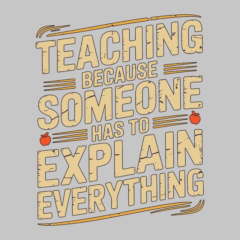 Elementary Teacher Teaching Because School Tutor