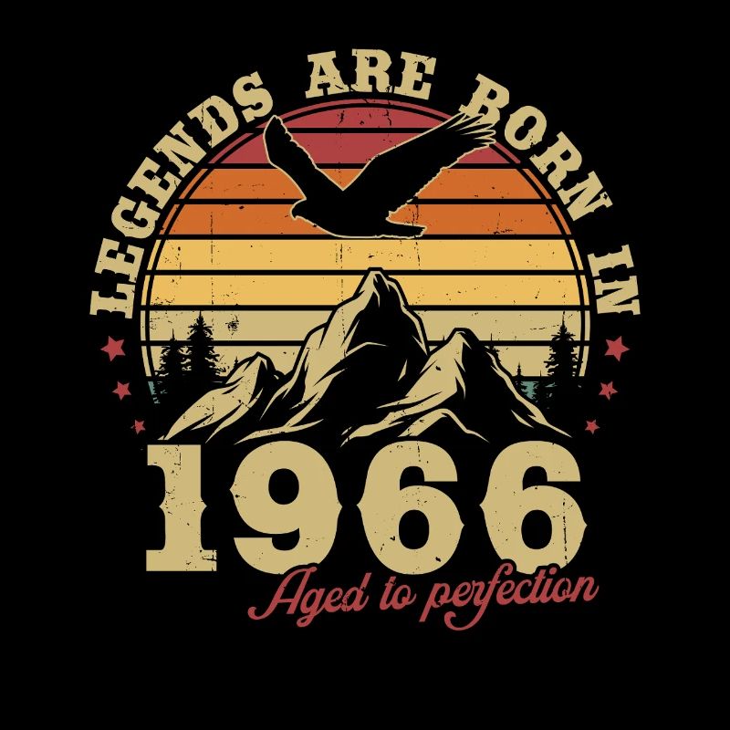 Legends sera un cadeau d’anniversaire vintage 1966