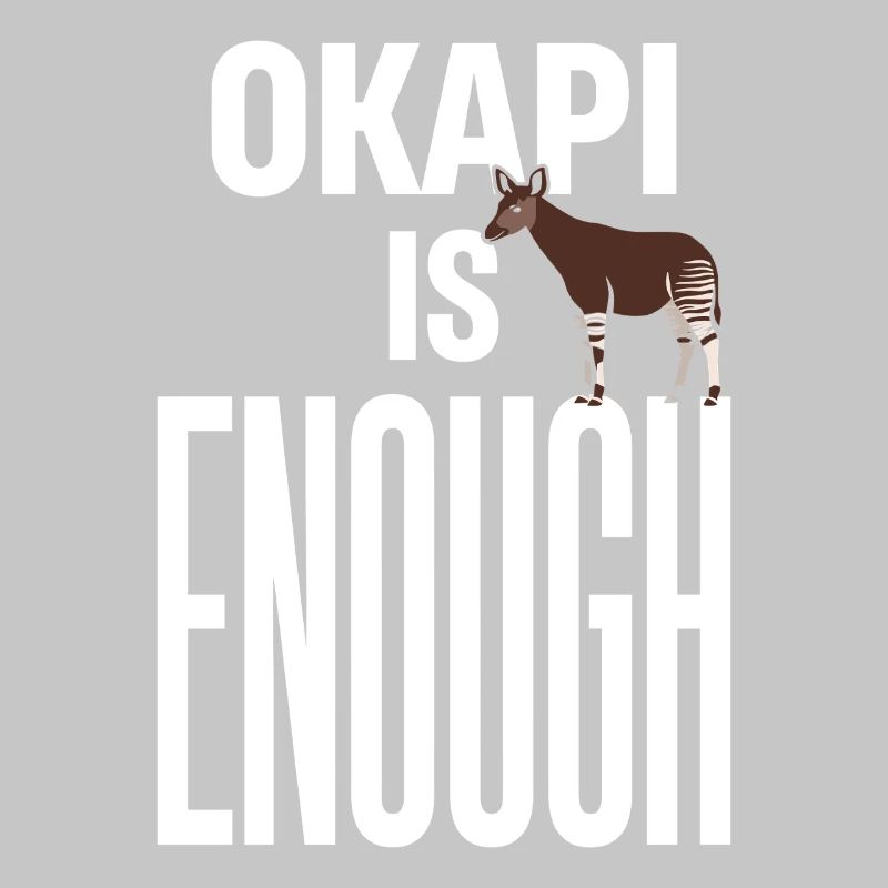Okapi-liebhaber Okapi-tier Seltene Tierweltliebe