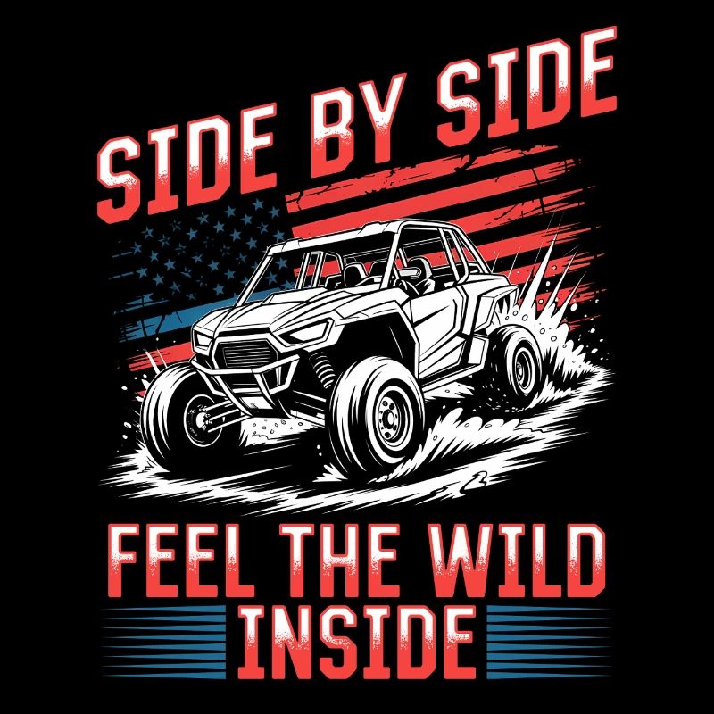 UTV Tout-Terrain Boy Men 4 Wheels Side by Side