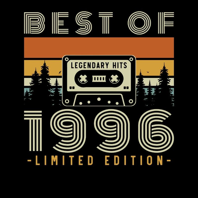 1996 Vintage Retro Geburtstagsgeschenk