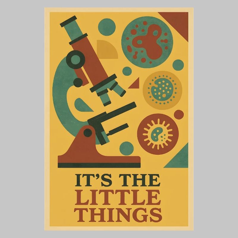 Les Petites Choses | Microscope de microbiologie