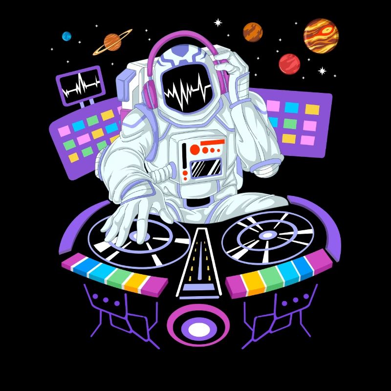 Astronaut DJ Shirt