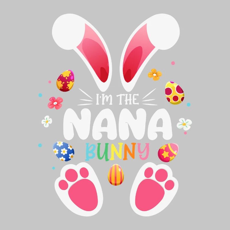 Nana Bunny Easter Charm