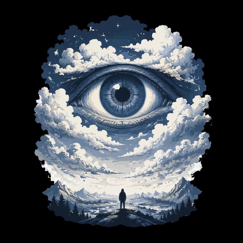 Day's view in the cloud's eye