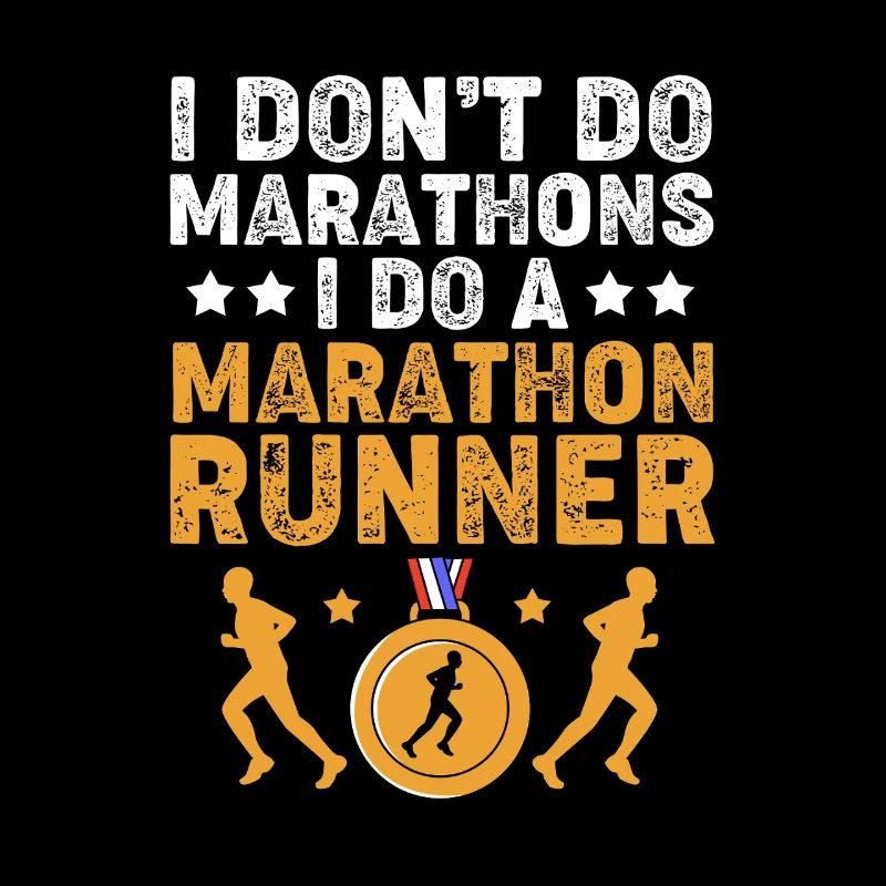 Marathonläufer Halbmarathon Marathon