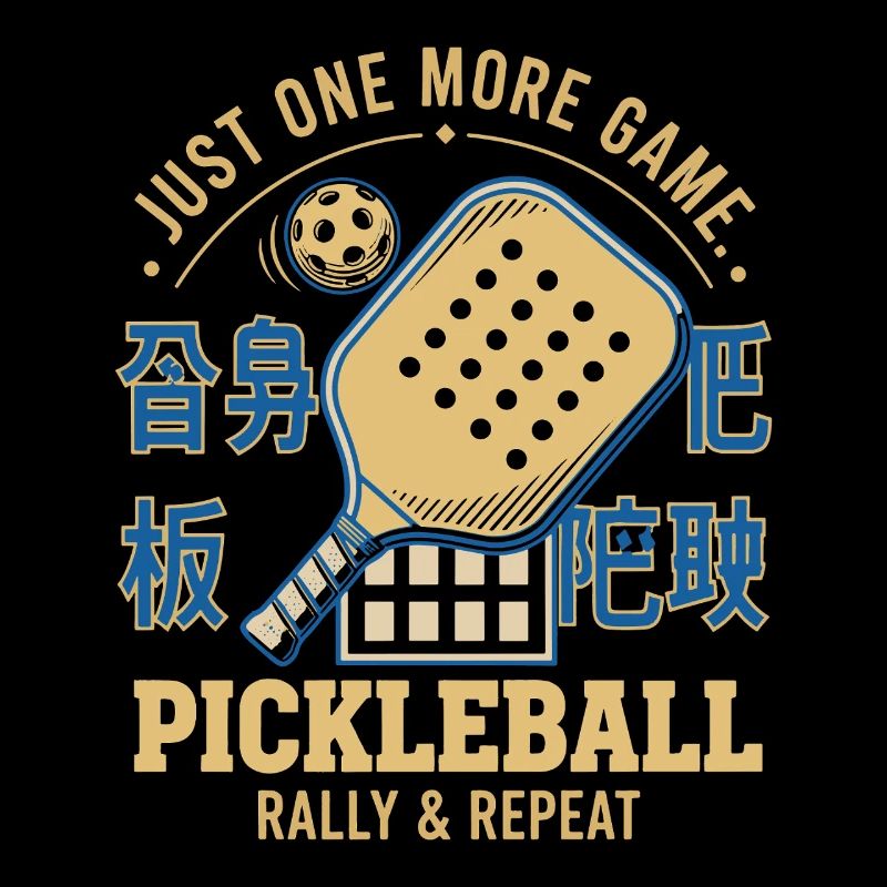 Pickleball : Encore un match : Répéter Drôle