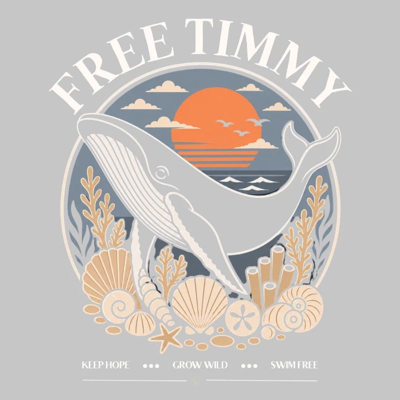 Humpback Whale Timmy Hope Statement Merch
