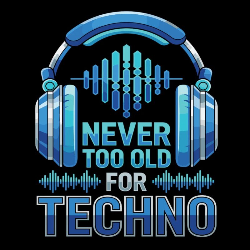 Never Too Old For Techno DJ Music