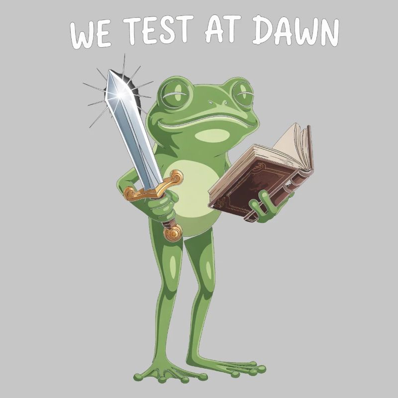 Dawn Quest Frog : Épée et Tome