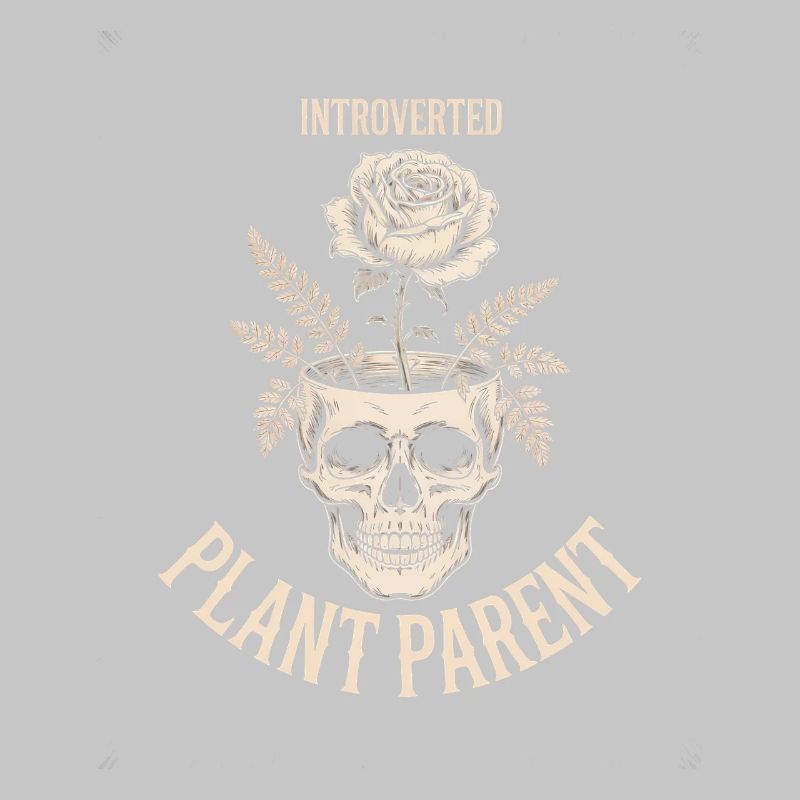 Introvertierter Pflanzenelternschädel