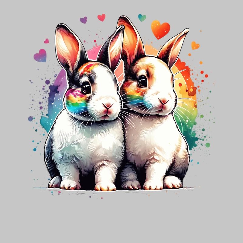 Cadeau du petit lapin Rex