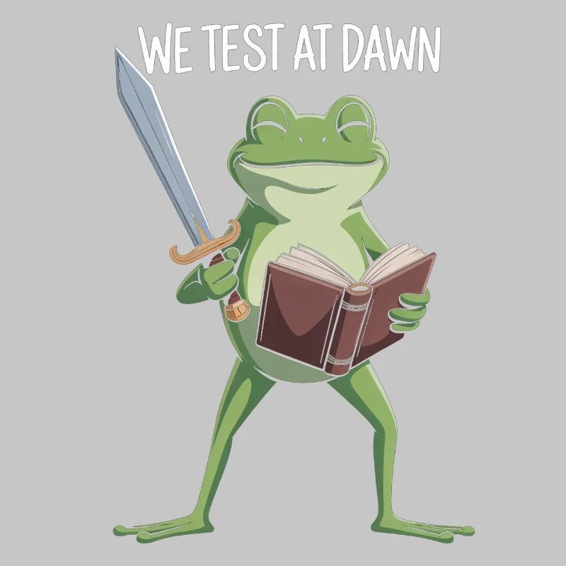 Dawn Test Frog Sword and Book