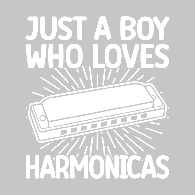 Harmonica Musican Just A Boy Who Loves Harmonica