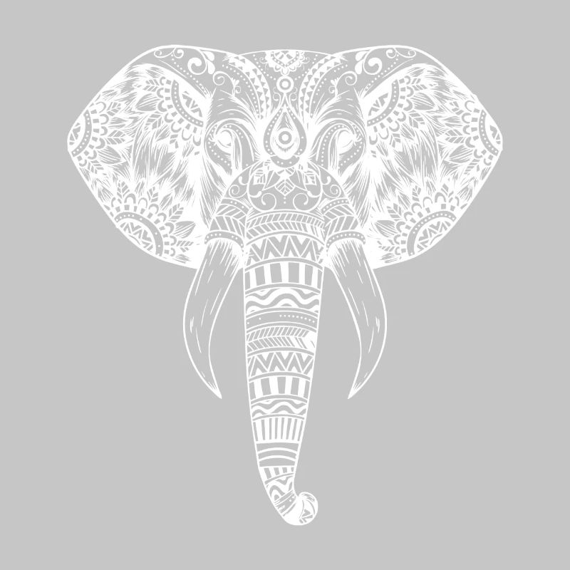 Ornate Elephant Mandala