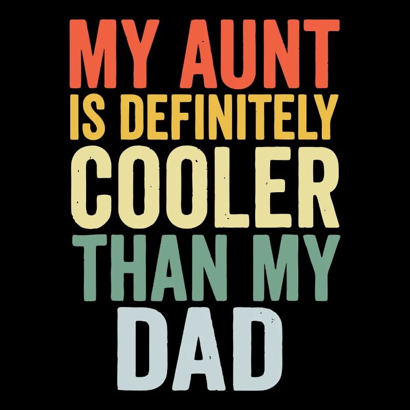 Tante plus cool que papa Tee