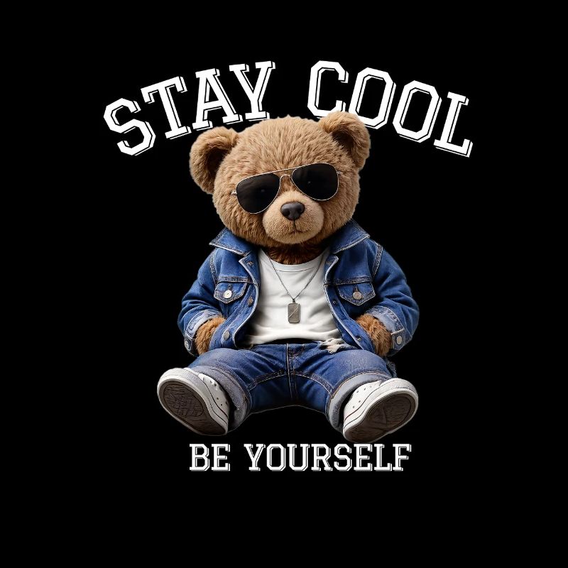 Stay Cool Be Yourself Teddy