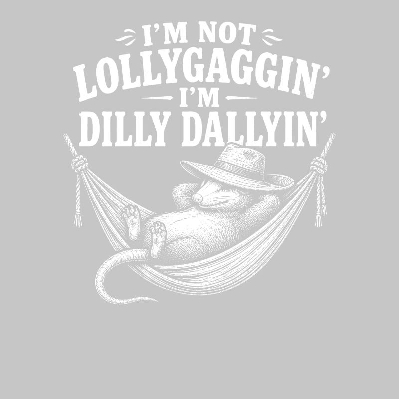 I'm not dawdling, I'm a dreamy op