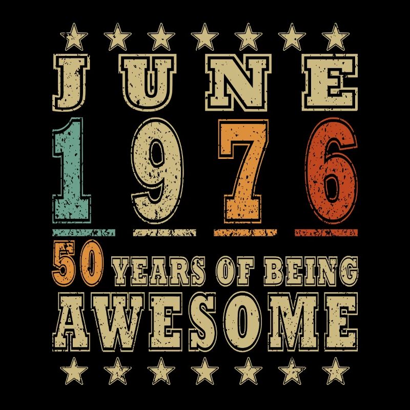 50. Geburtstag Juni 1976
