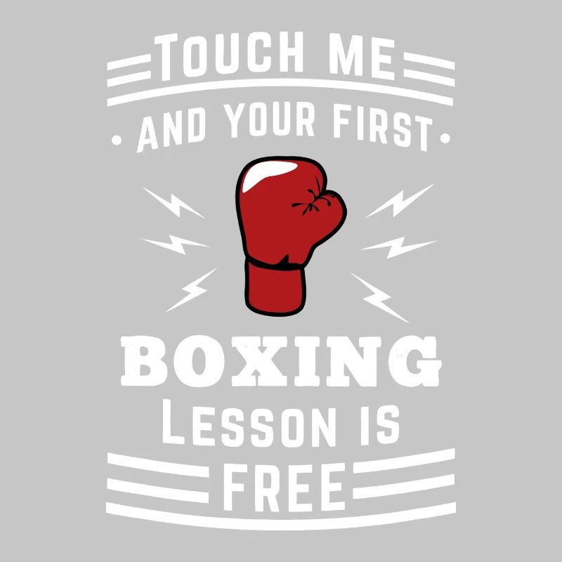 Tee de cours de boxe gratuit Touch Me