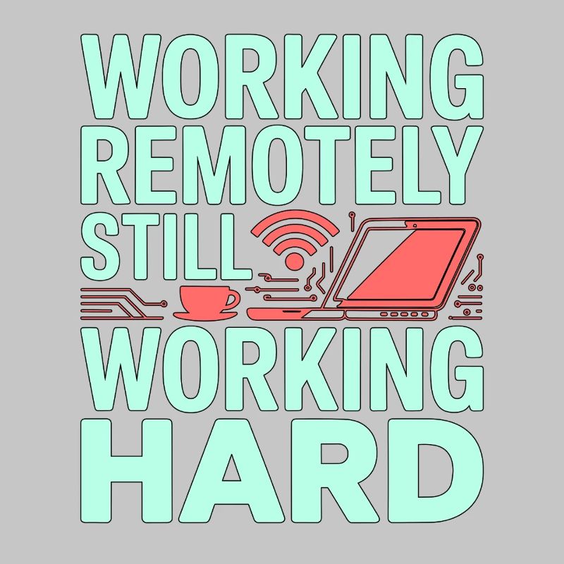 Remote Developer Working Remotely Web Programmer