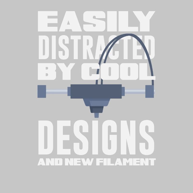 Easily distracted by cool filament 3D printing