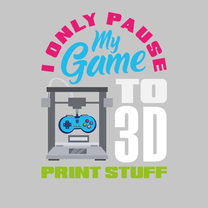 Pause my game only for 3D printing gamers