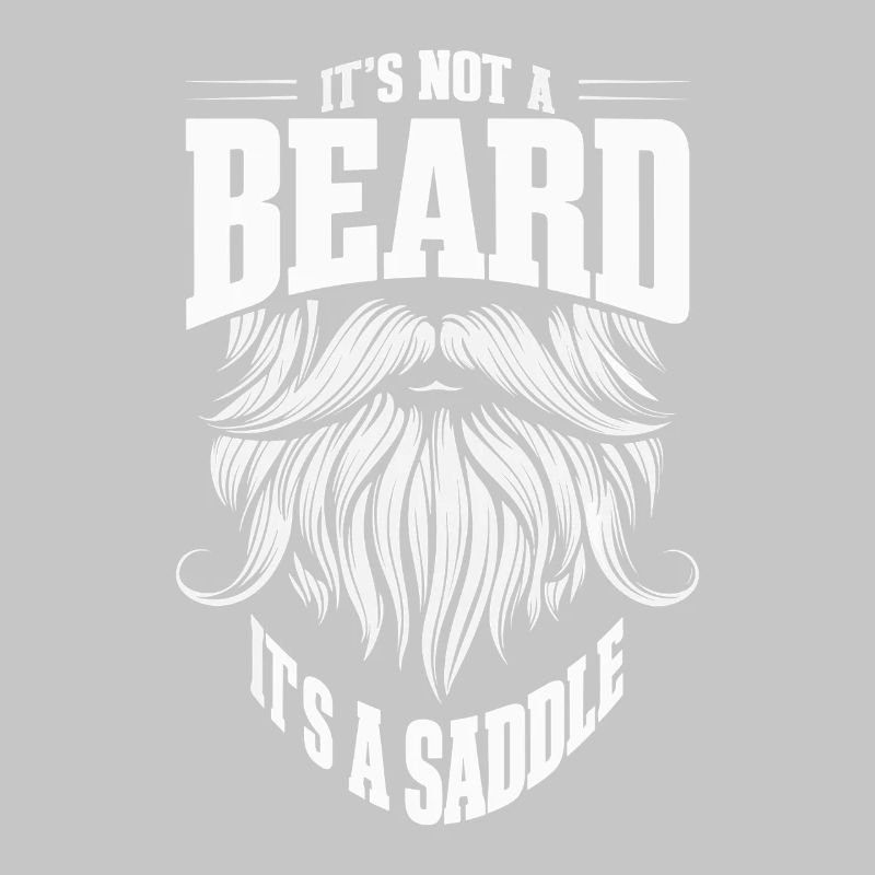 It's not a beard, it's a saddle
