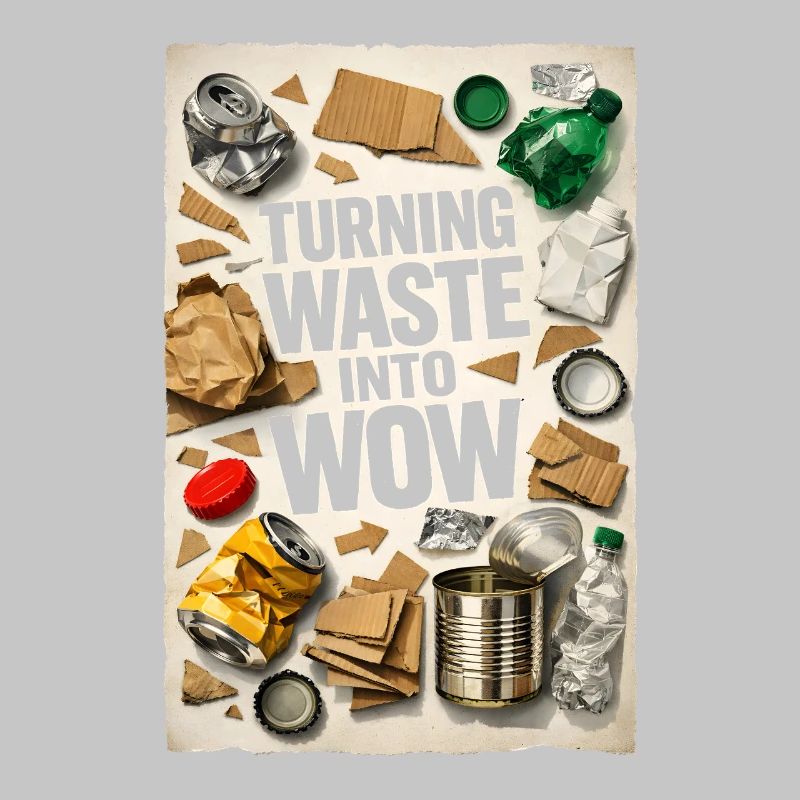 Le gaspillage devient wow | Recyclage du recyclage