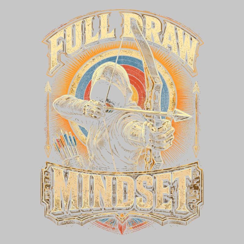 Bogenschießen Bogenschütze Full Draw Mindset