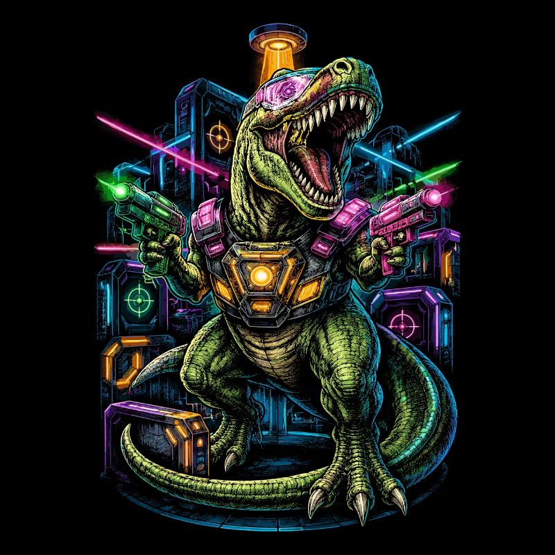 Laser Tag Dinosaur